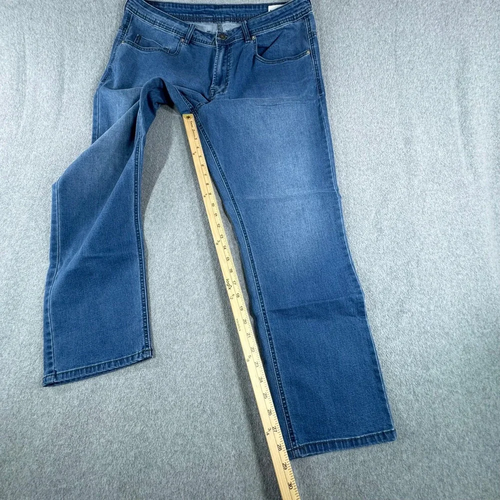 Buffalo‎ David Bitton Axel Jeans Men's 38x29 Med Wash Slim Straight Stretch NWT